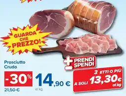 Carrefour Prosciutto Crudo offerta
