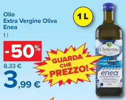 Carrefour Olio Extra Vergine Oliva Enea offerta