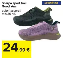 Carrefour Scarpa sport trail Good Year offerta