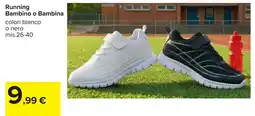 Carrefour Running Bambino o Bambina offerta