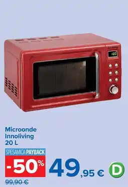 Carrefour Microonde Innoliving offerta