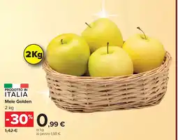Carrefour Mele Golden offerta