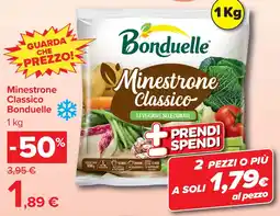 Carrefour Market Minestrone Classico Bonduelle offerta