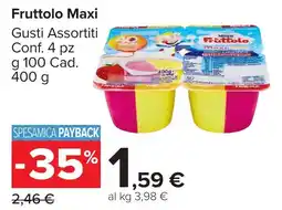 Carrefour Market Fruttolo Maxi offerta