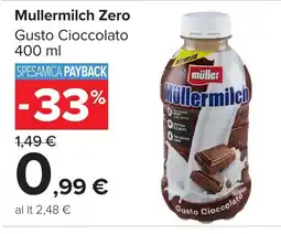 Carrefour Market Mullermilch Zero Gusto Cioccolato offerta