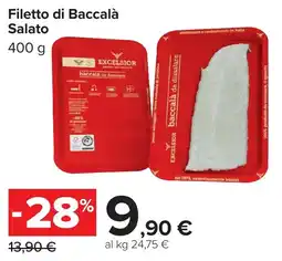Carrefour Market Filetto di Baccalà Salato Excelsior offerta