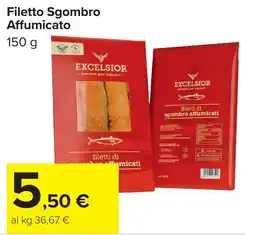 Carrefour Market Filetto Sgombro Affumicato Excelsior offerta