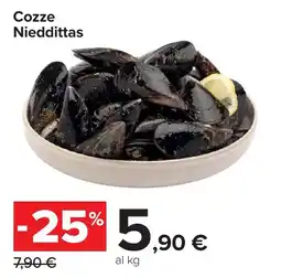 Carrefour Market Cozze Nieddittas offerta