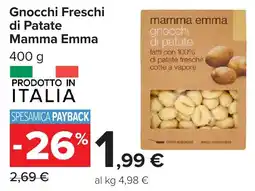 Carrefour Gnocchi Freschi di Patate Mamma Emma offerta
