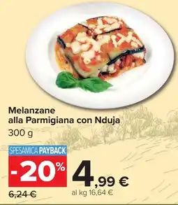 Carrefour Melanzane alla Parmigiana con Nduja offerta