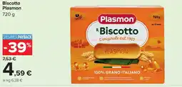 Carrefour Biscotto Plasmon offerta
