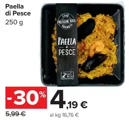 Carrefour Market Paella di Pesce offerta