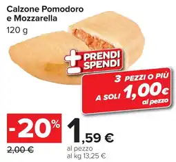 Carrefour Market Calzone Pomodoro e Mozzarella offerta