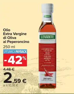 Carrefour Market Olio Extra Vergine di Oliva al Peperoncino Levante offerta