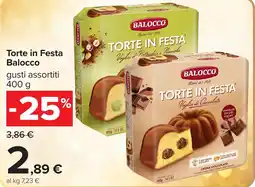 Carrefour Torte in Festa Balocco offerta