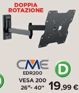 Carrefour CME montatura TV offerta
