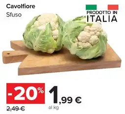 Carrefour Market Cavolfiore Sfuso offerta