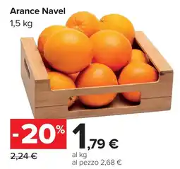 Carrefour Market Arance Navel offerta