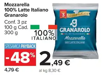 Mozzarella 100% Latte Italiano Granarolo
