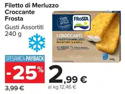 Carrefour Market Filetto di Merluzzo Croccante Frosta offerta