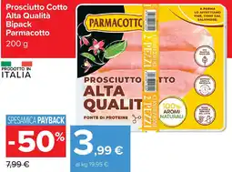 Carrefour Market Prosciutto Cotto Parmacotto offerta