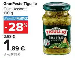 Carrefour Market GranPesto Tigullio offerta