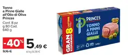 Carrefour Market Tonno a pinne gialle Princes offerta