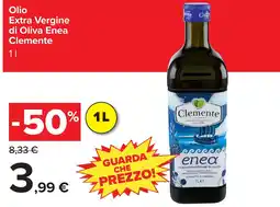 Carrefour Market Olio Extra Vergine di Oliva Enea Clemente offerta