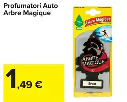 Carrefour Market Profumatori Auto Arbre Magique offerta