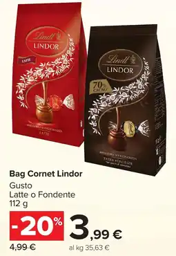 Carrefour Market Bag Cornet Lindor offerta
