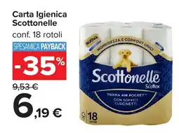 Carrefour Carta Igienica Scottonelle offerta