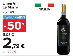 Carrefour Linea Vini Le Morre offerta