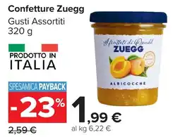Carrefour Market Confettura Zuegg offerta