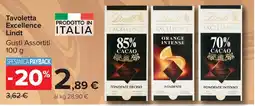 Carrefour Market Tavoletta Excellence Lindt offerta