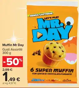 Carrefour Market Muffin Mr Day offerta