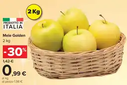 Carrefour Market Mele Golden offerta