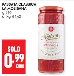Panorama Passata classica La Molisana offerta
