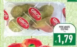 Supermercati Agorà Pere abate cestino offerta
