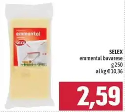 Emisfero SELEX emmental bavarese offerta