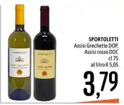 Emisfero Sportoletti Assisi Grechetto DOP, Assisi rosso DOC offerta