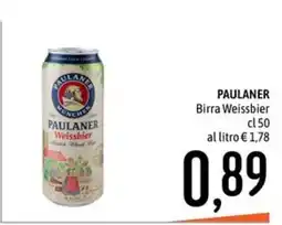 Emisfero Paulaner Weissbier offerta