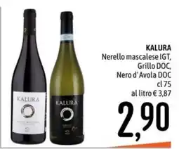 Emisfero Kalura Nerello mascalese IGT, Grillo DOC, Nero d'Avola DOC offerta