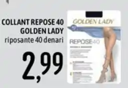 Emisfero Collant repose 40 golden lady offerta