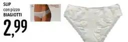 Emisfero Slip con pizzo Biagiotti offerta