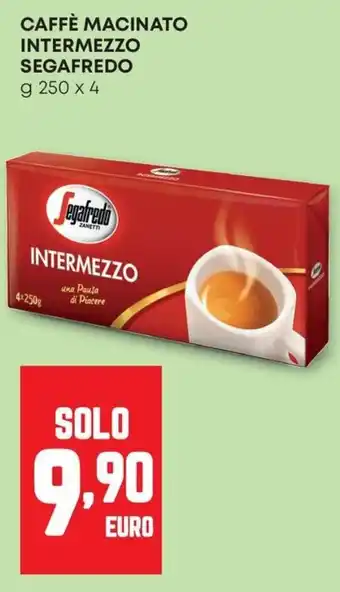 Caffè macinato Intermezzo Segafredo