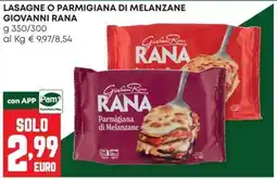 Panorama Parmigiana di Melanzane Rana offerta