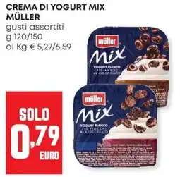 Panorama Crema di yogurt mix Müller offerta