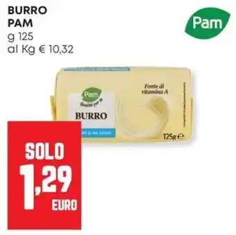 Panorama Burro Pam offerta