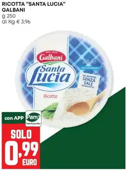 Panorama Ricotta Santa Lucia Galbani offerta
