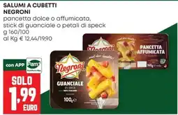 Panorama Guanciale in stick Negroni offerta
